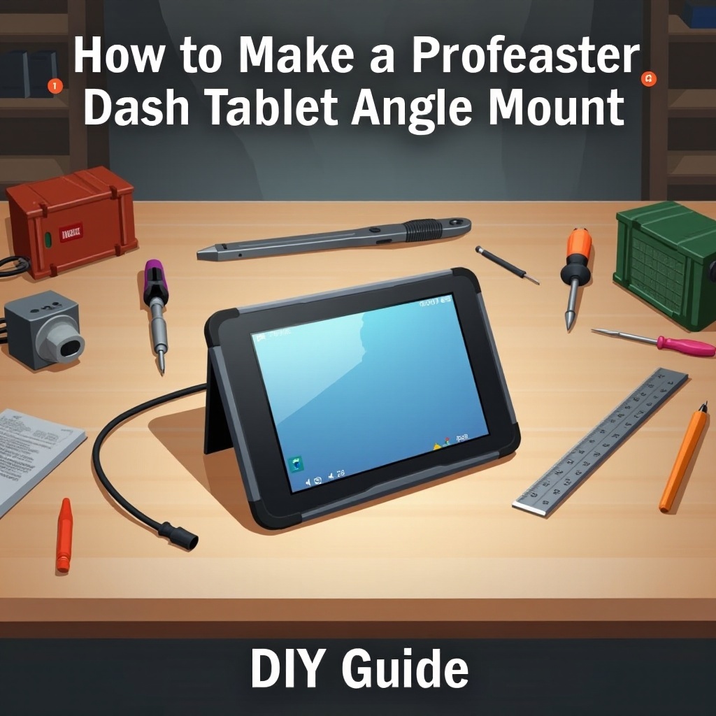 Promaster Dash 10.1 平板角度支架 DIY