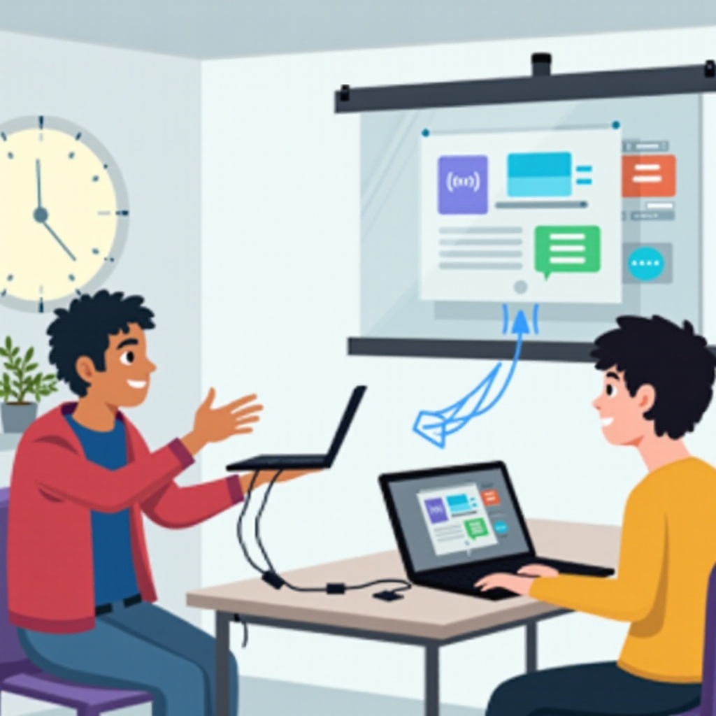 如何在學校的 Chromebook 上進行屏幕共享