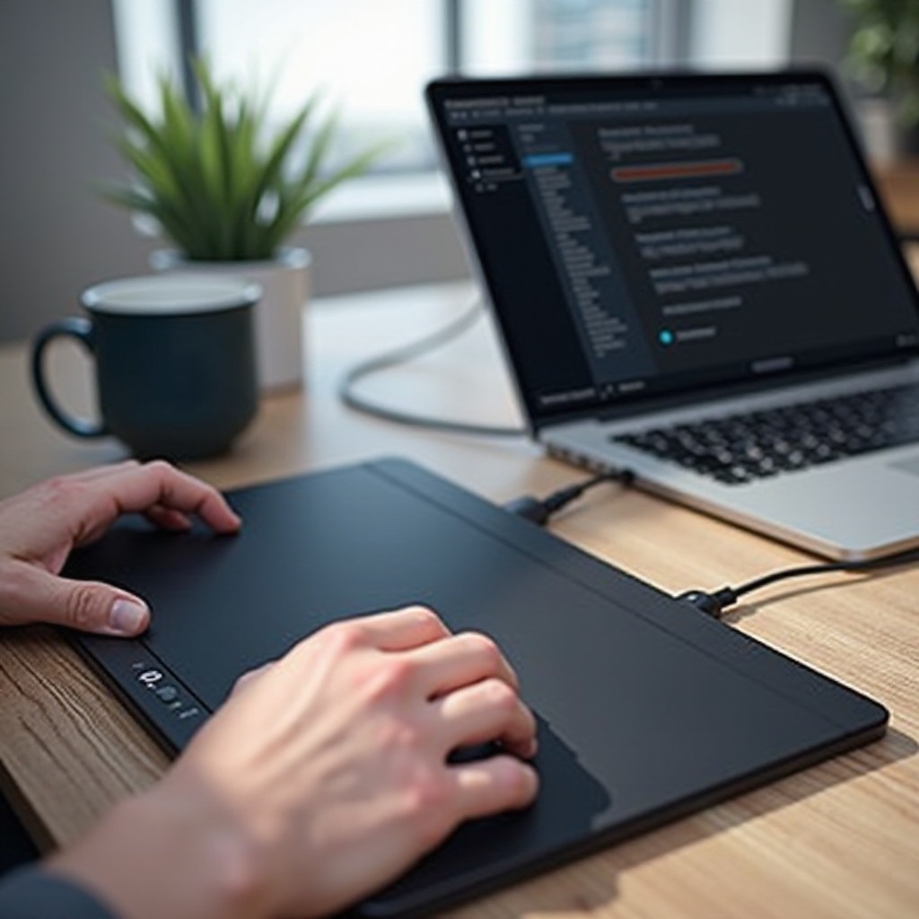 如何連接 Wacom 繪圖板