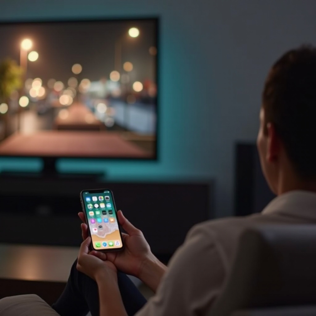 iphone 在 電視 播放
